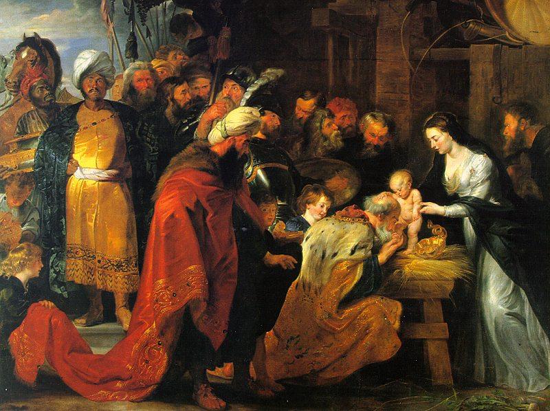 Peter Paul Rubens The Adoration of the Magi Sweden oil painting art